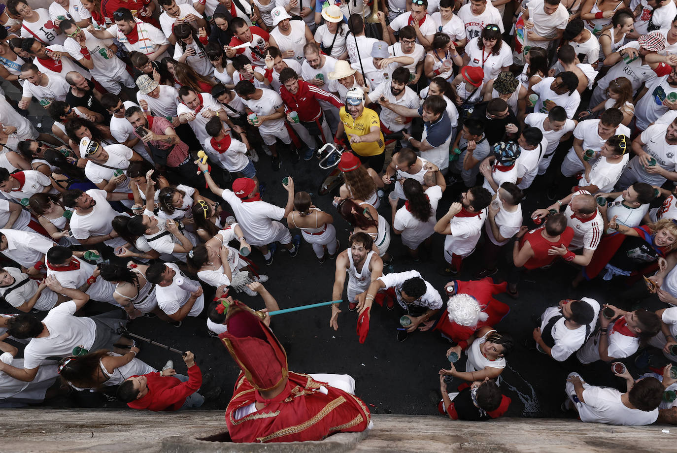 Fotos: Encierro de la villavesa