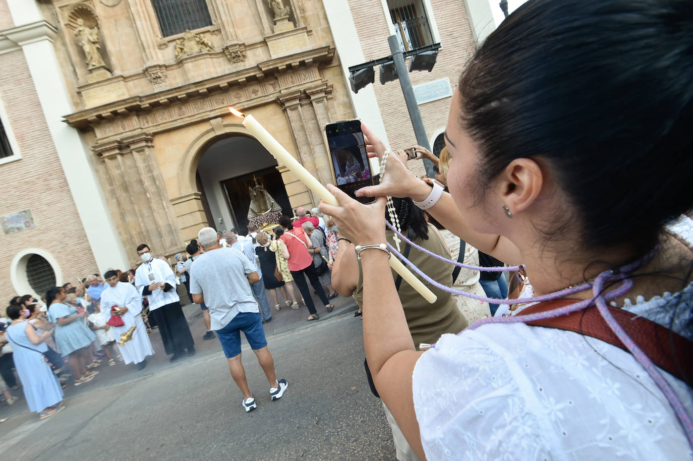 Fotos: La procesión de la Vrigen del Carmen de Murcia, en imágenes