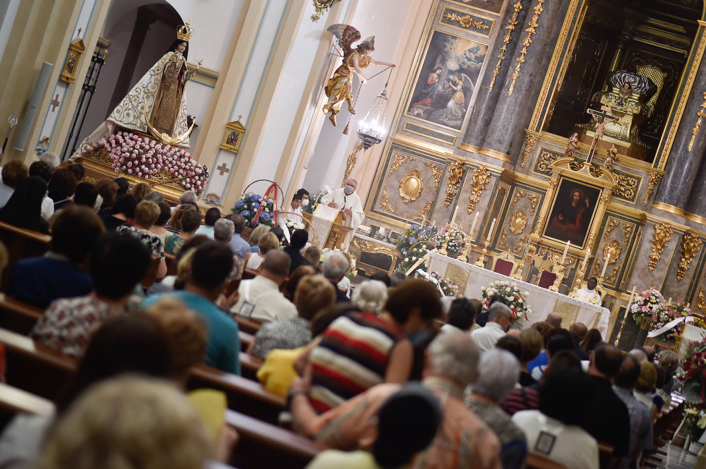 Fotos: La procesión de la Vrigen del Carmen de Murcia, en imágenes