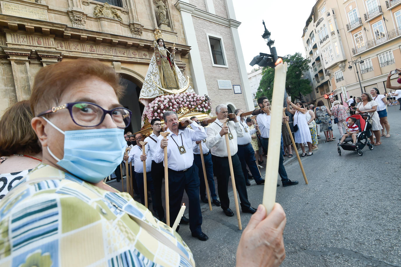Fotos: La procesión de la Vrigen del Carmen de Murcia, en imágenes