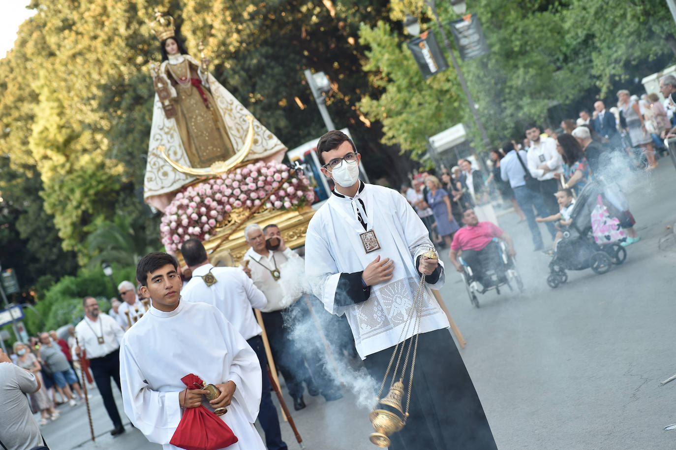 Fotos: La procesión de la Vrigen del Carmen de Murcia, en imágenes