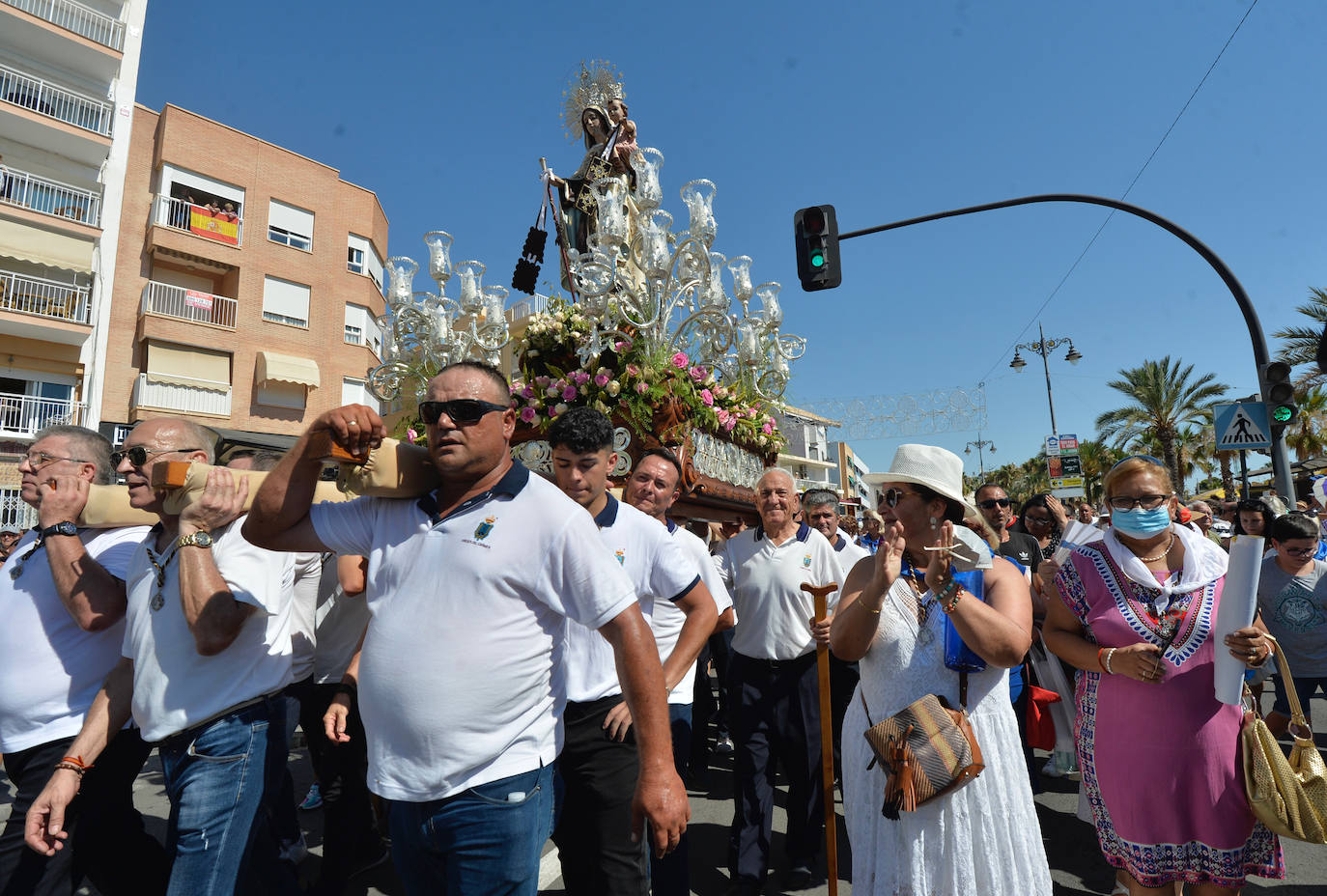 Fotos: La romería de la Virgen del Carmen de San Pedro, en imágenes
