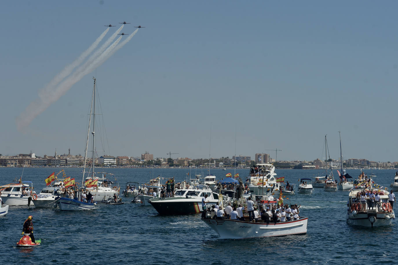 Fotos: La romería de la Virgen del Carmen de San Pedro, en imágenes