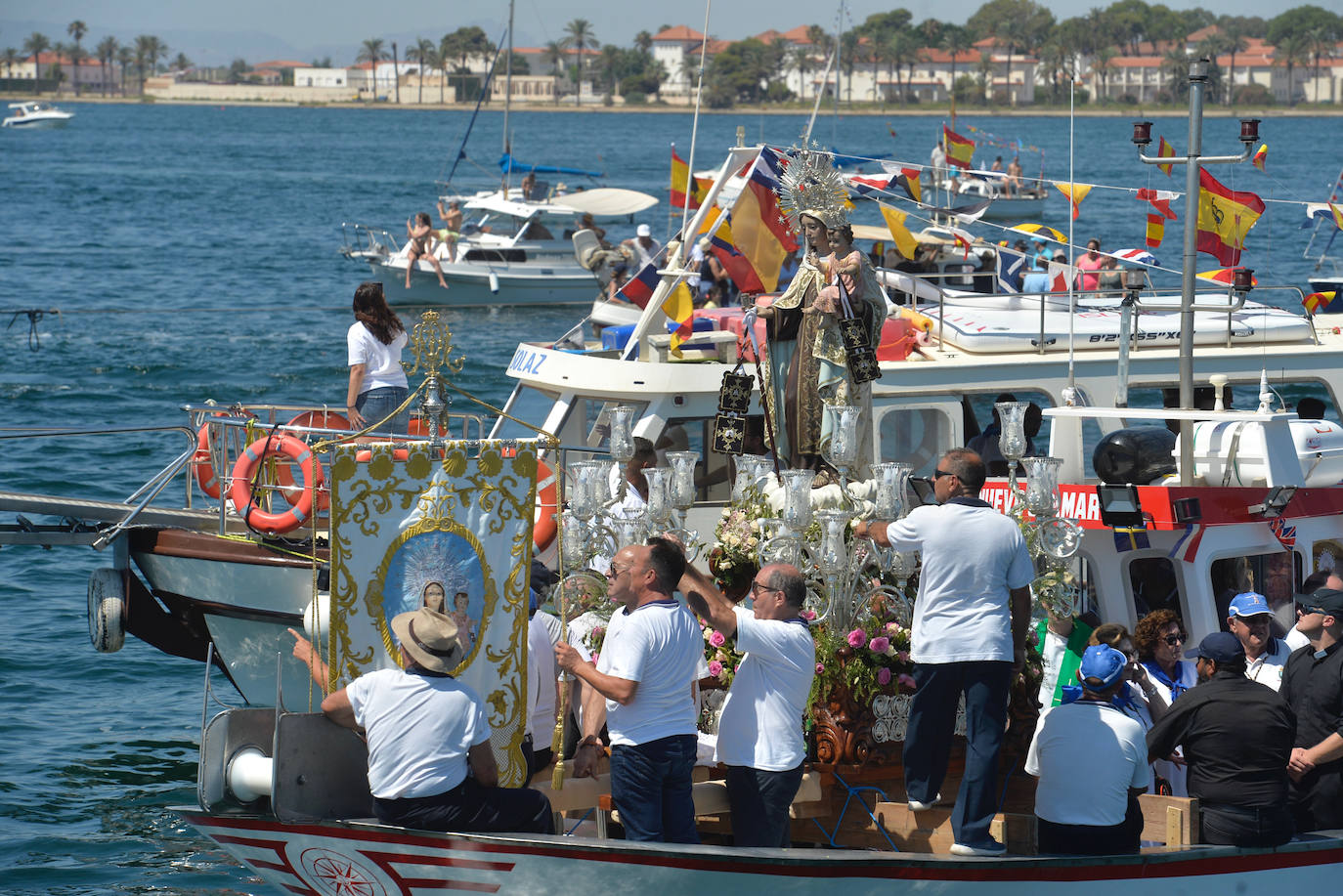 Fotos: La romería de la Virgen del Carmen de San Pedro, en imágenes