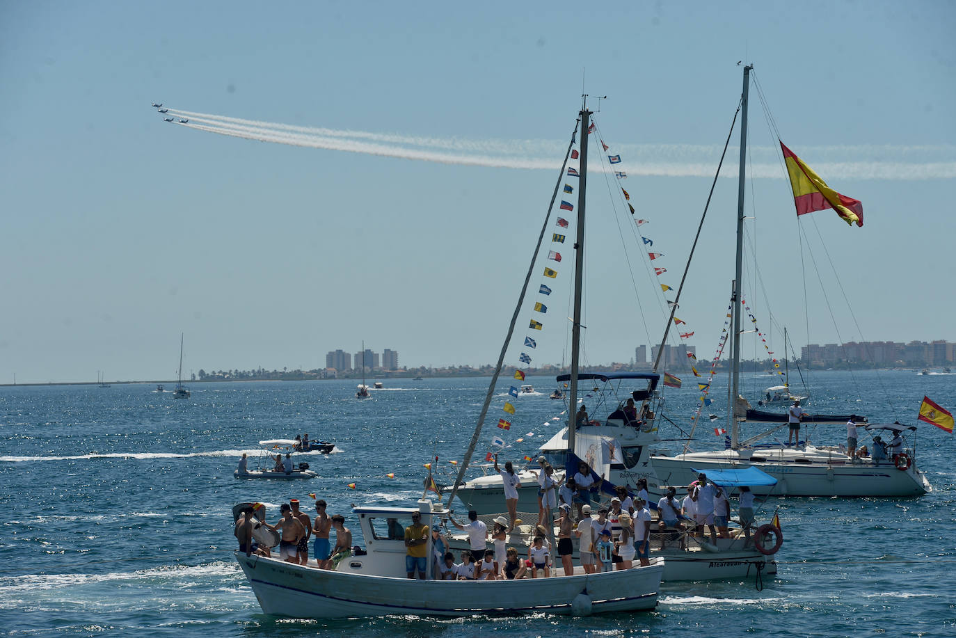 Fotos: La romería de la Virgen del Carmen de San Pedro, en imágenes