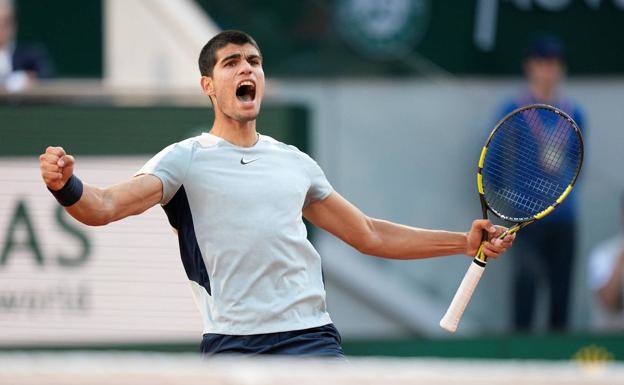 Carlos Alcaraz, en una imagen de archivo.