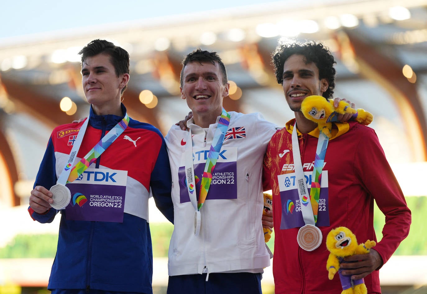 Fotos: Katir, bronce en el Mundial de Eugene