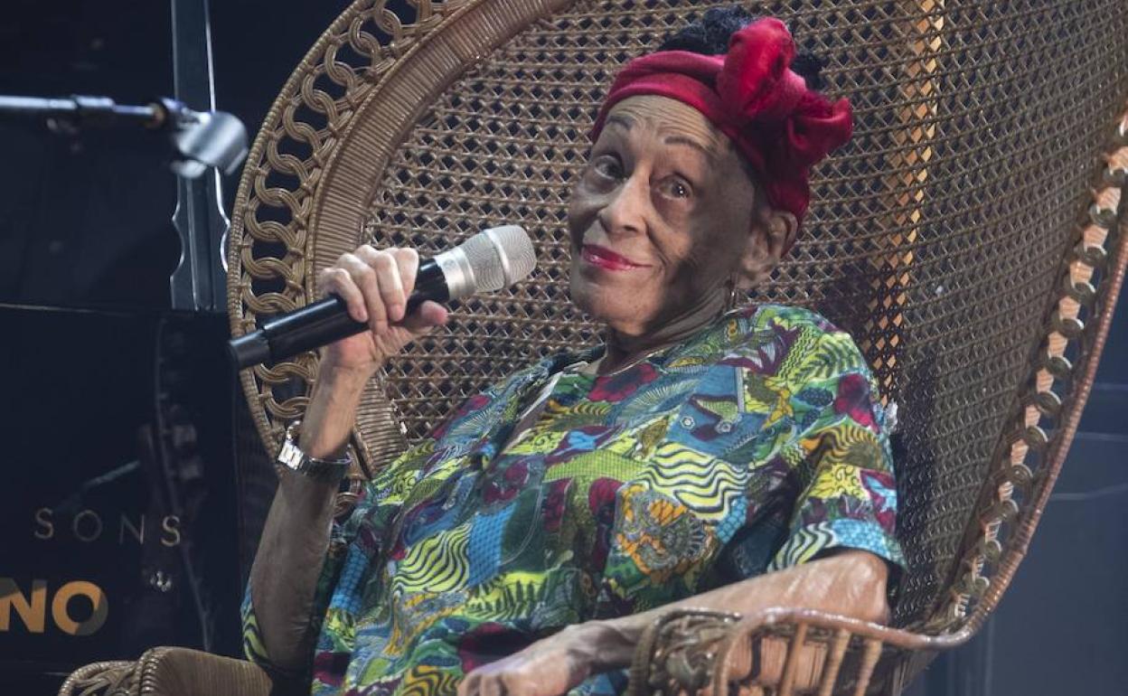 Omara Portuondo este martes en La Mar de Músicas. 