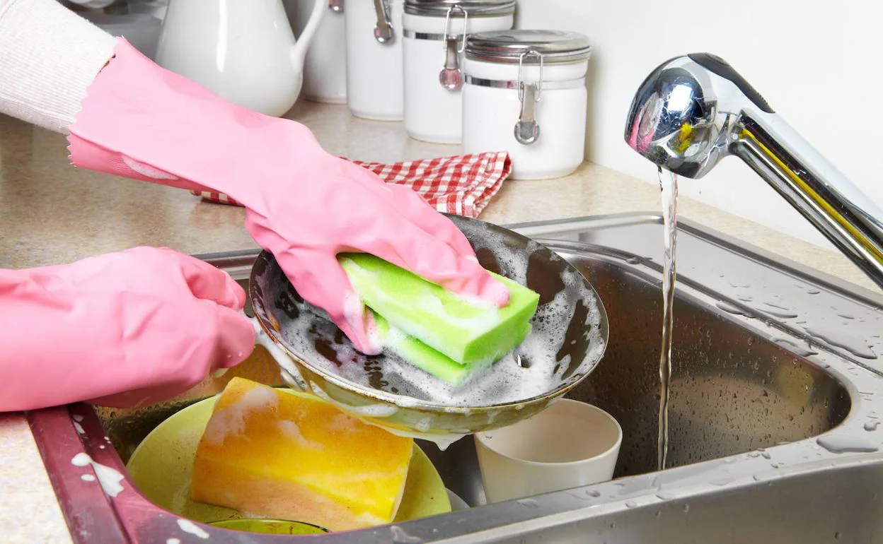 El estropajo es un caldo de cultivo: cómo limpiar correctamente tu cocina