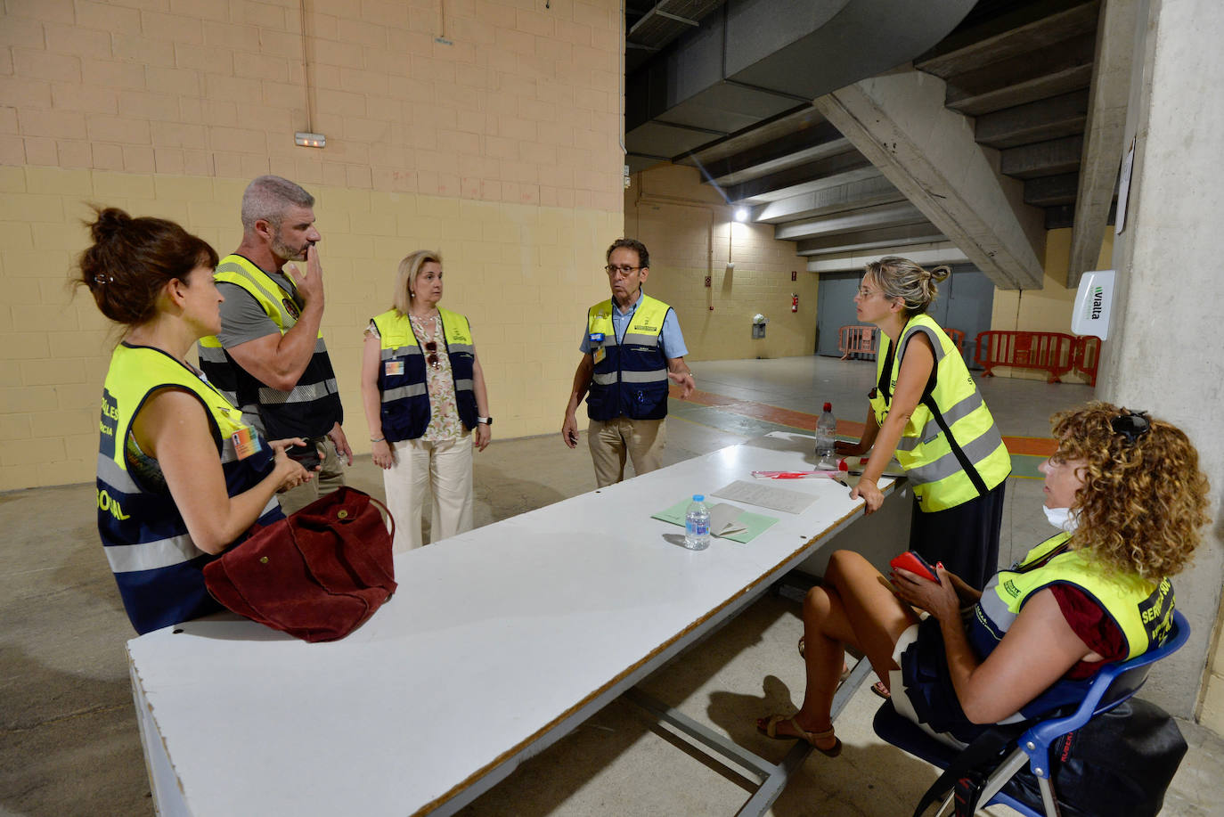 Fotos: El calor extremo moviliza a los servicios sociales en Murcia
