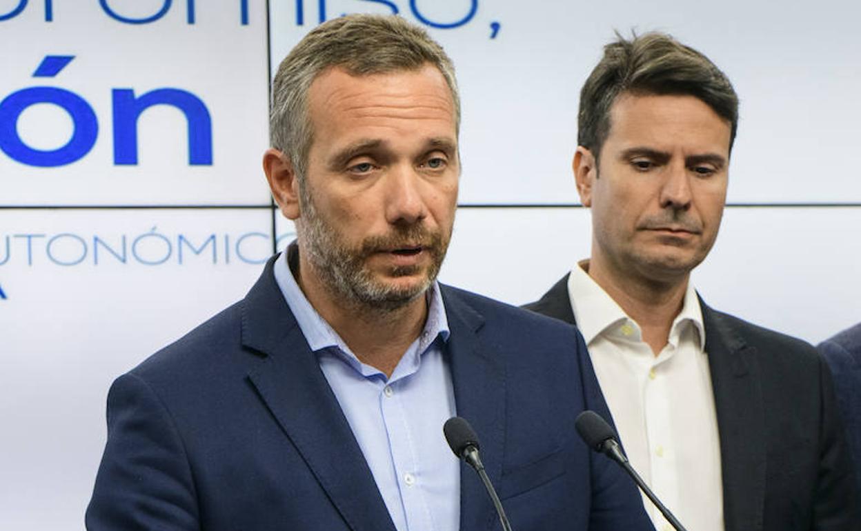 El vicesecretario de Organización, Comunicación y Electoral del PP regional, Joaquín Segado, en una fotografía de archivo.