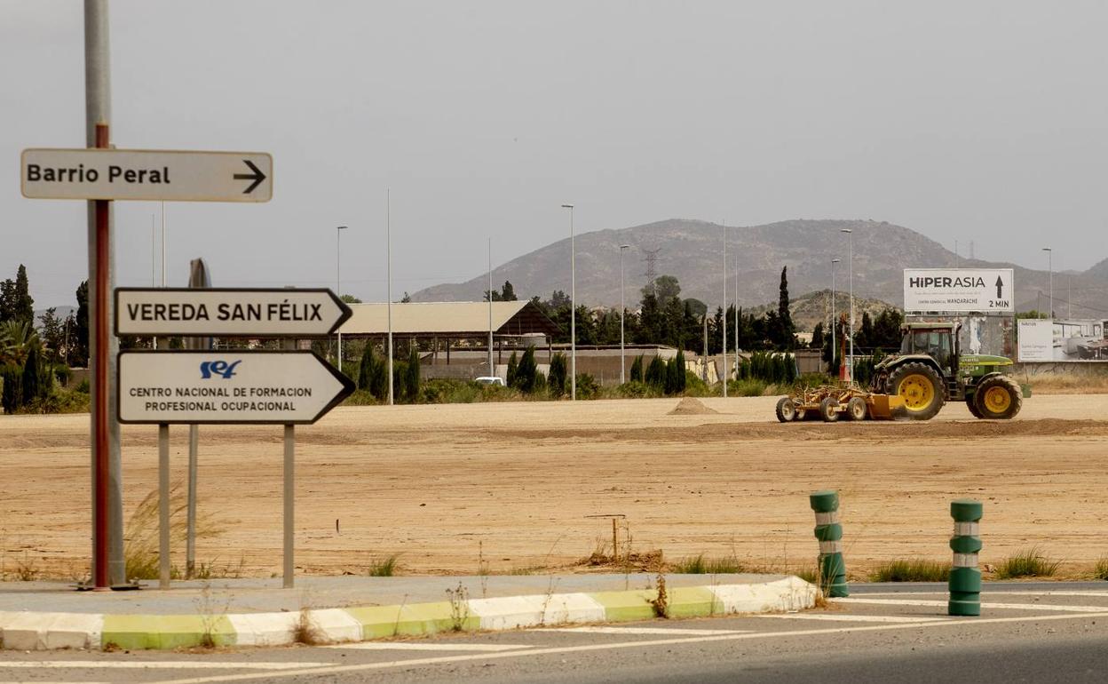 Imagen de archivo del solar junto a Las Tejeras. 