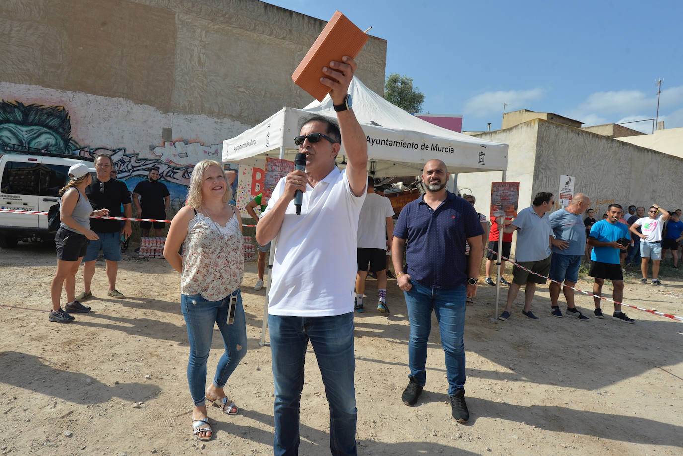 Fotos: La XII edición del concurso de lanzamiento de ladrillo, en imágenes