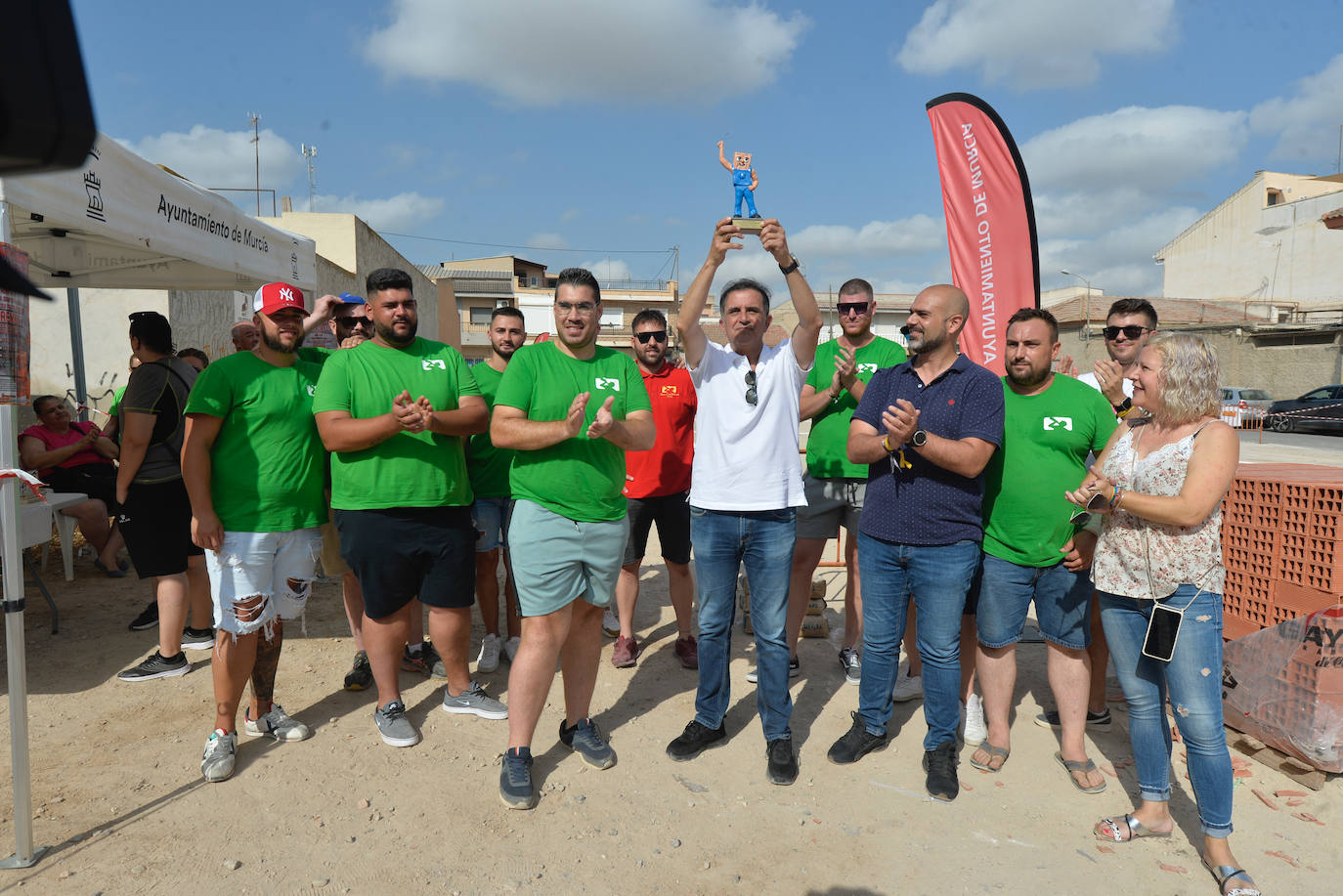 Fotos: La XII edición del concurso de lanzamiento de ladrillo, en imágenes