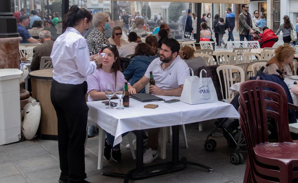 Imagen de archivo de una camareta en un local de la Región. 