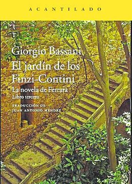 Imagen - Portada de 'El jardín de los Finzi-Contini'.