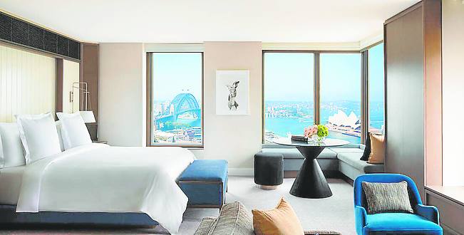 Hotel Your Seasons (muy bueno). Oceanía-Australia-Sidney. Extraordinaria ubicación que ofrece vista panorámica de la Ópera y de la Bahía de Sidney. La garantía que ofrece siempre esta cadena hotelera se manifiesta aquí una vez mas.