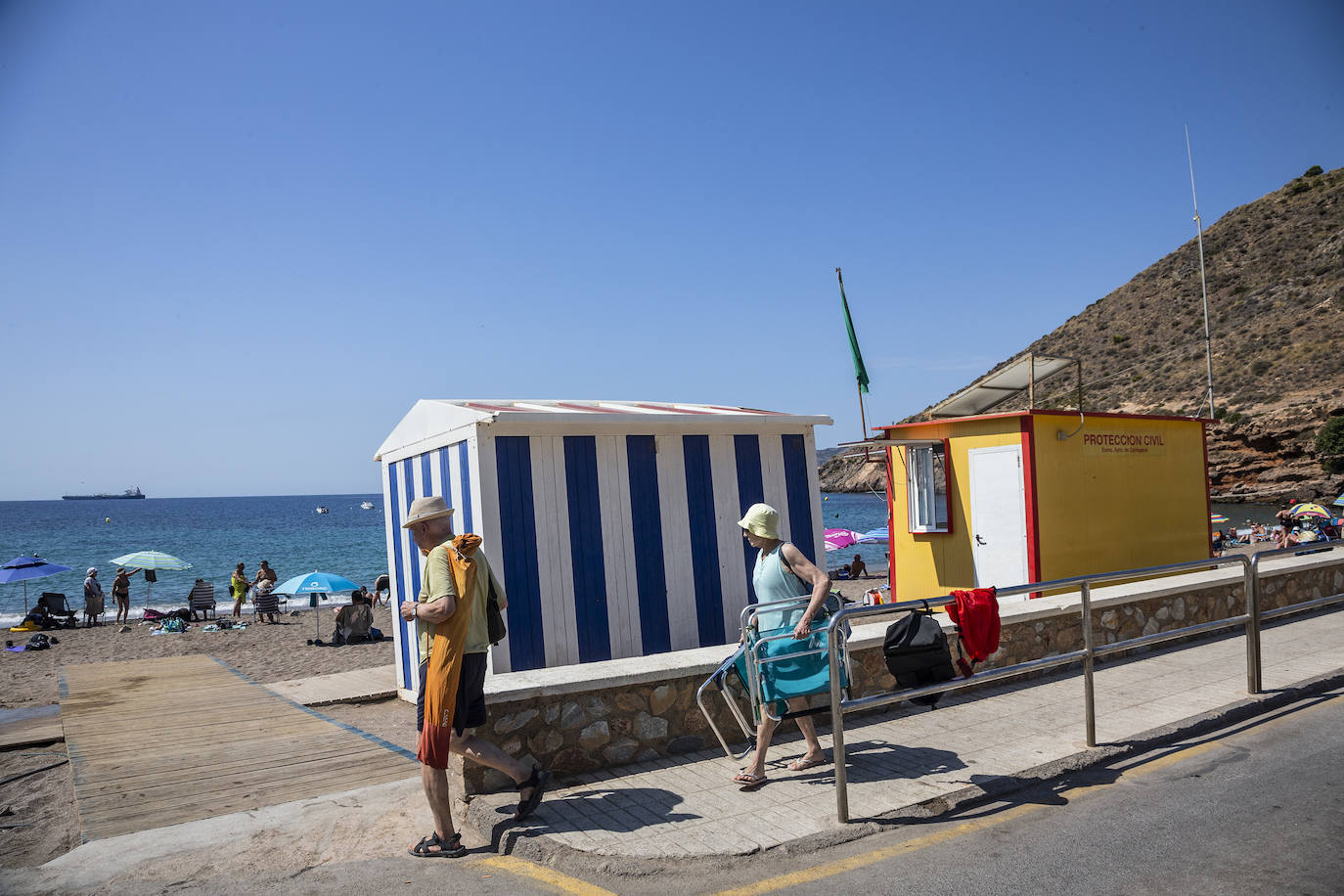 Fotos: Chequeo a las playas: El Portús