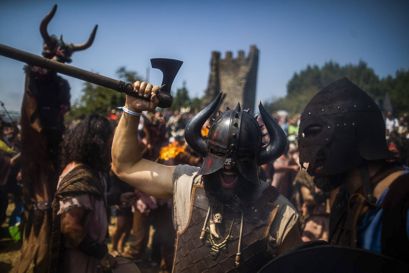 Fotos: Los vikingos desembarcan en Pontevedra