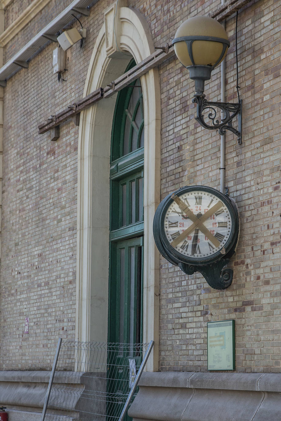 Fotos: Obras de rehabilitación de la estación de trenes de Cartagena