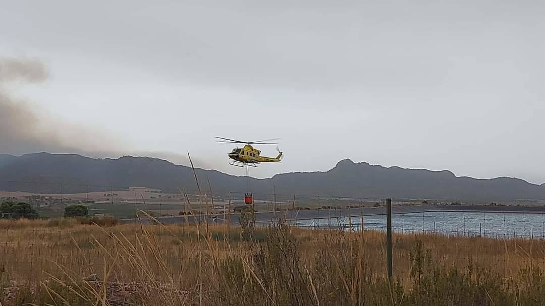 Fotos: Incendio en el paraje de la Patoja