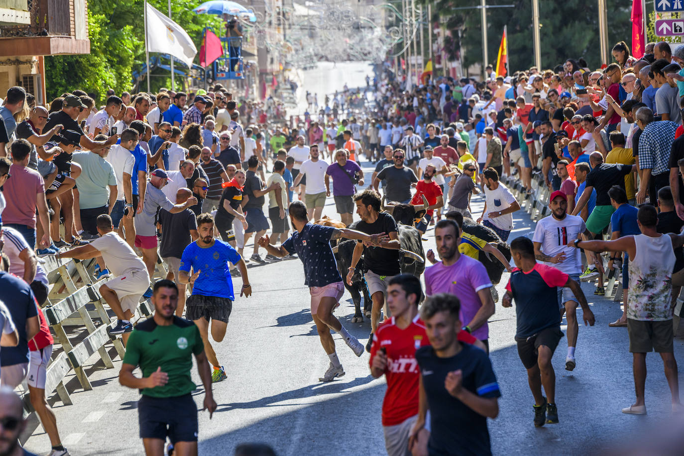 Fotos: Último encierro de las fiestas de Blanca