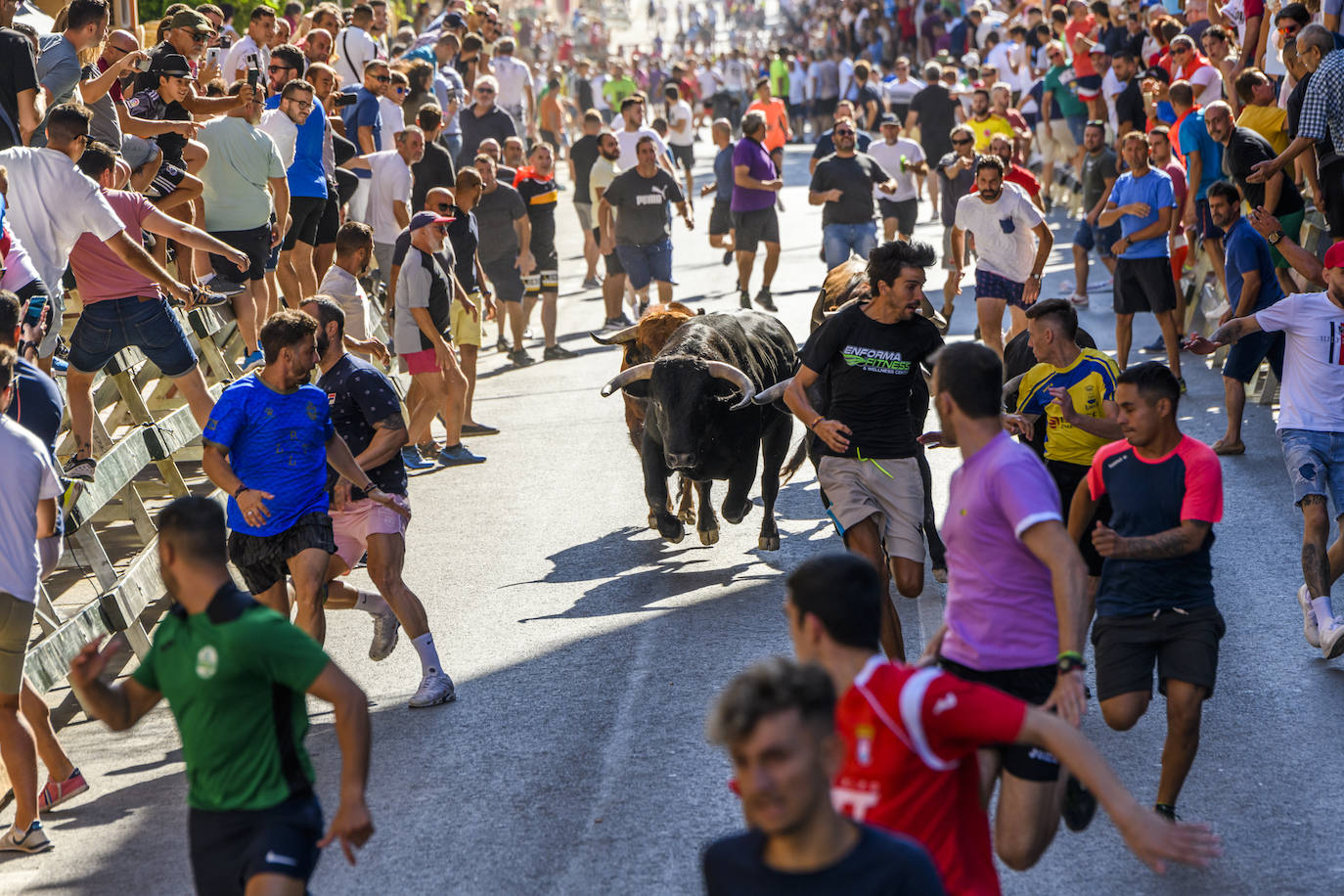 Fotos: Último encierro de las fiestas de Blanca