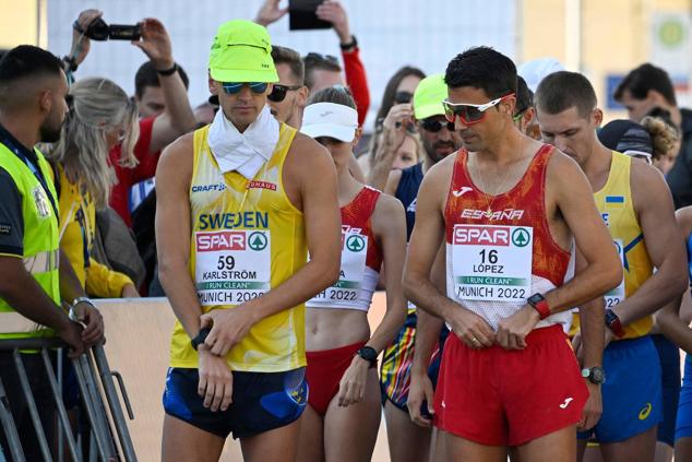 Fotos: Miguel Ángel López, campeón de Europa de los 35 km marcha, en imágenes