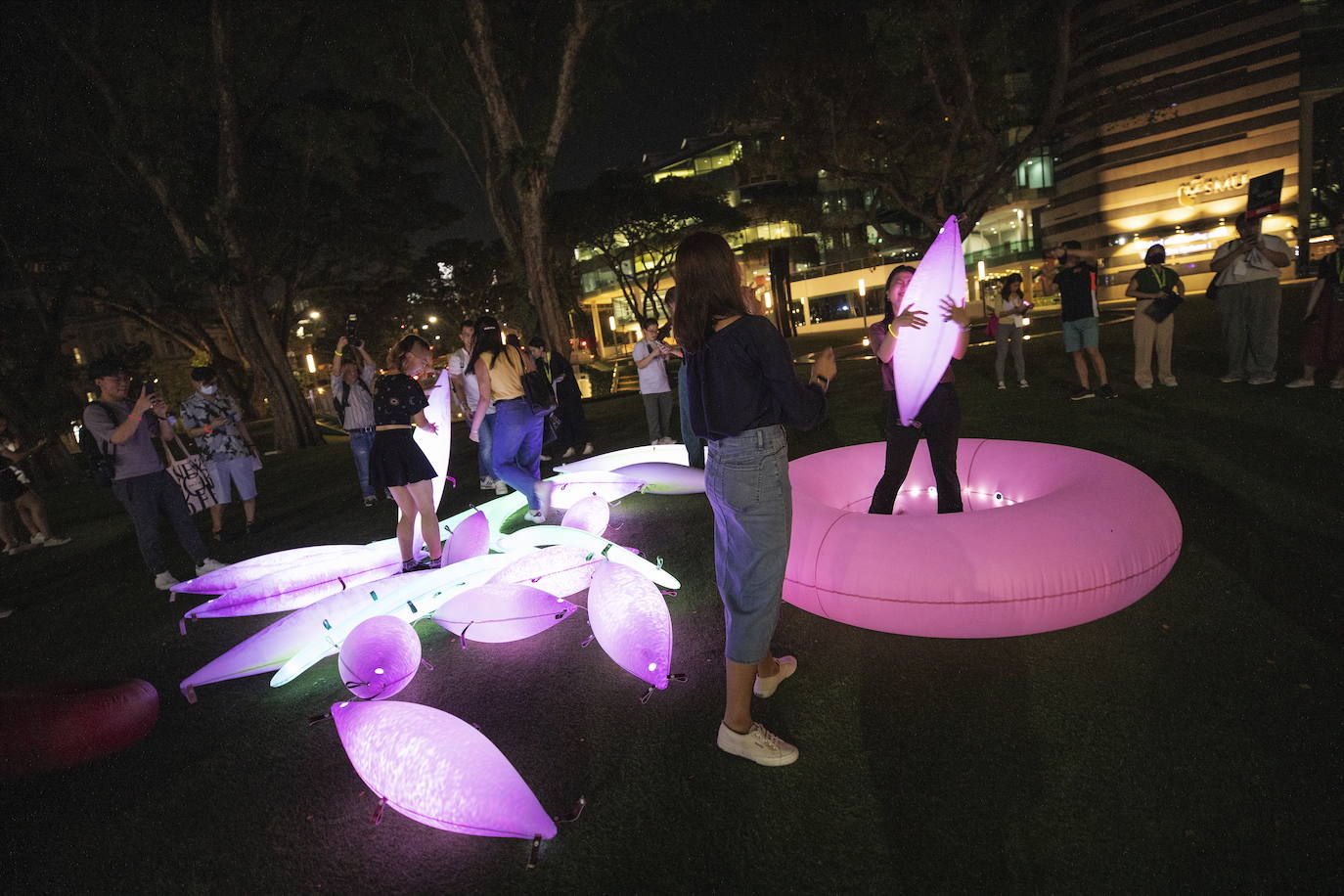 Fotos: Y en Singapur se hizo la luz