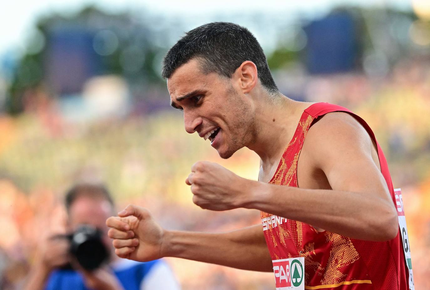 Fotos: El primer puesto de Mariano García en la final de los 800 metros del Europeo, en imágenes