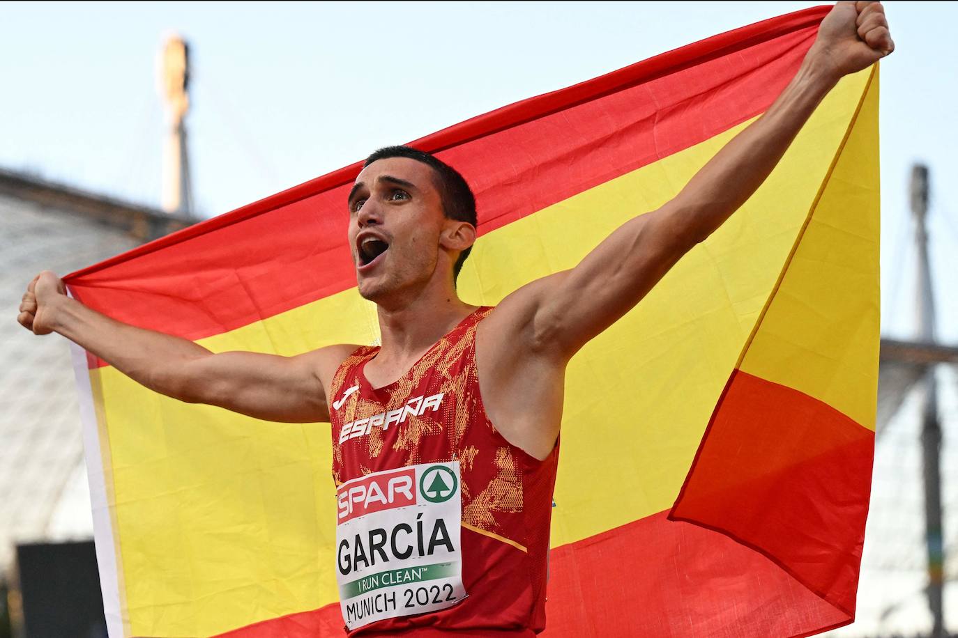 Fotos: El primer puesto de Mariano García en la final de los 800 metros del Europeo, en imágenes