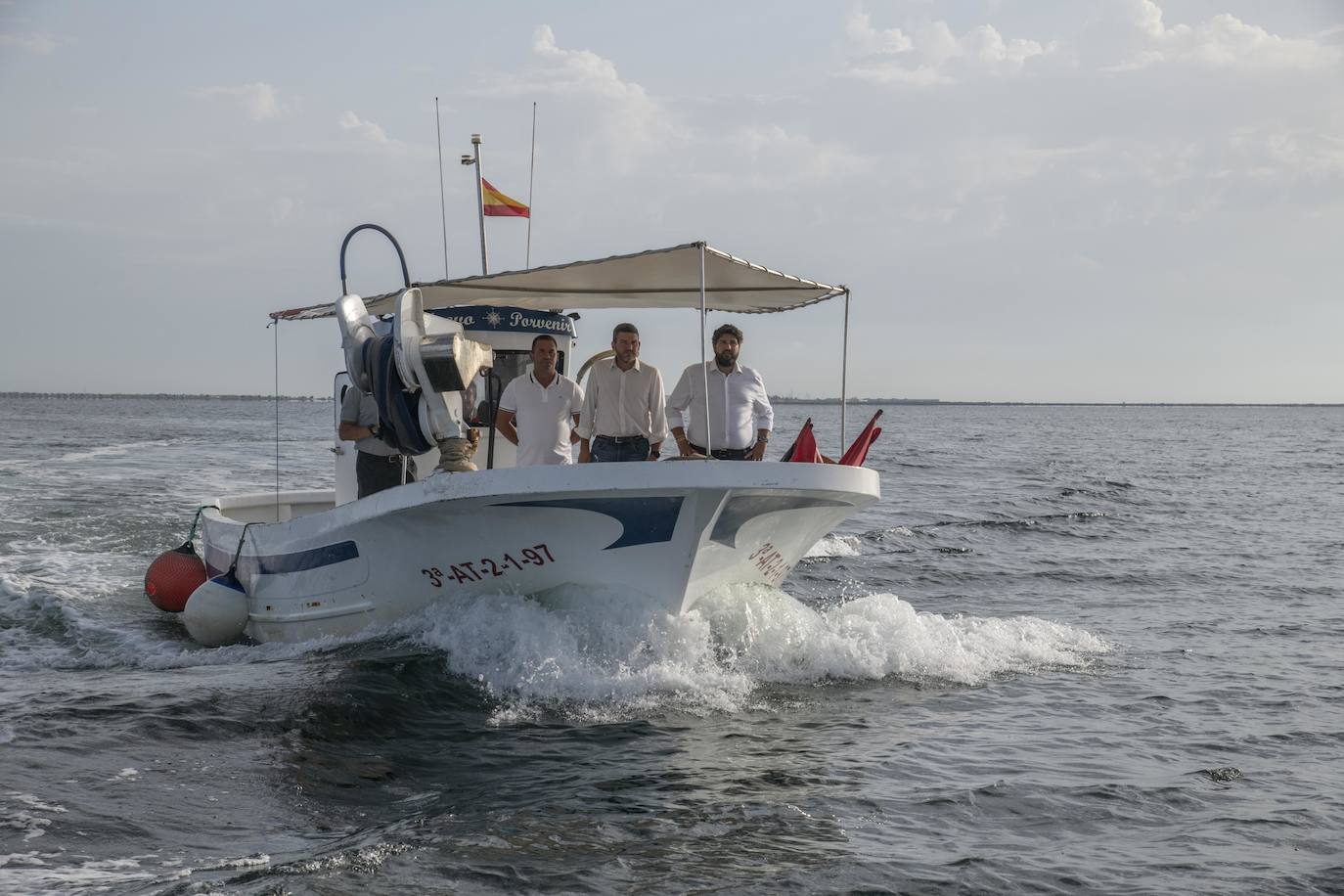 Fotos: El Mar Menor ha sido escenario del reencuentro del Consejo de Gobierno