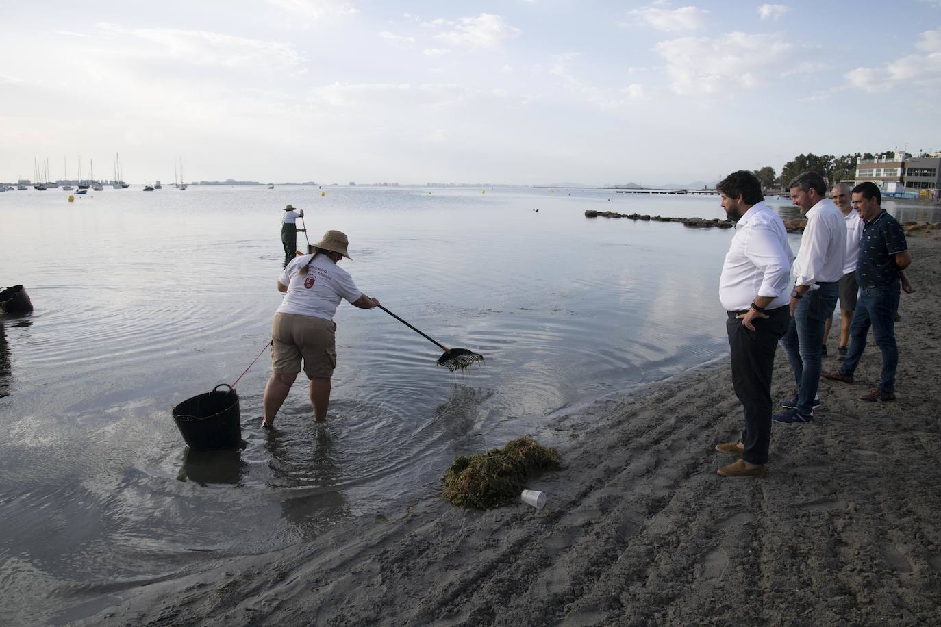 Fotos: El Mar Menor ha sido escenario del reencuentro del Consejo de Gobierno