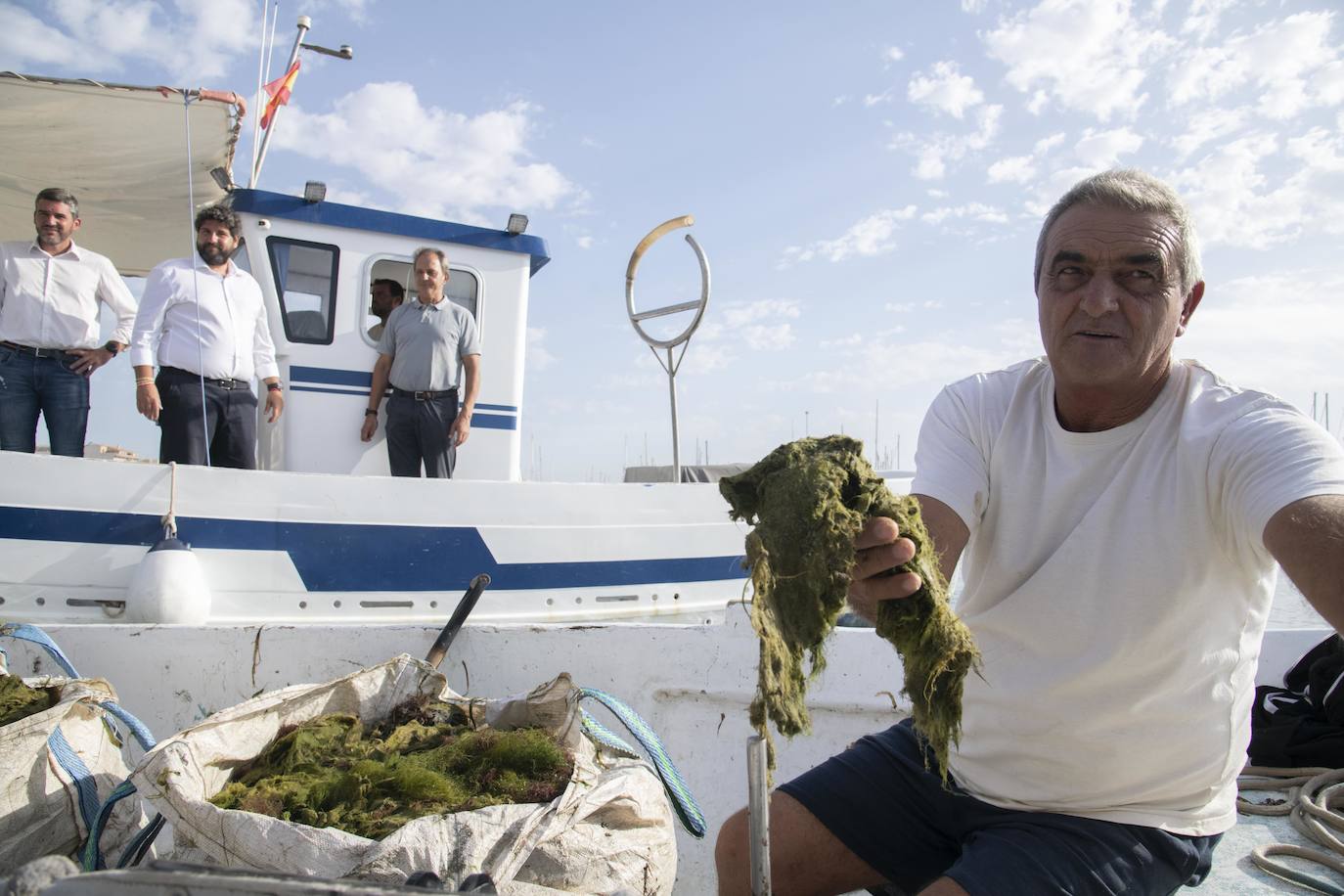 Fotos: El Mar Menor ha sido escenario del reencuentro del Consejo de Gobierno