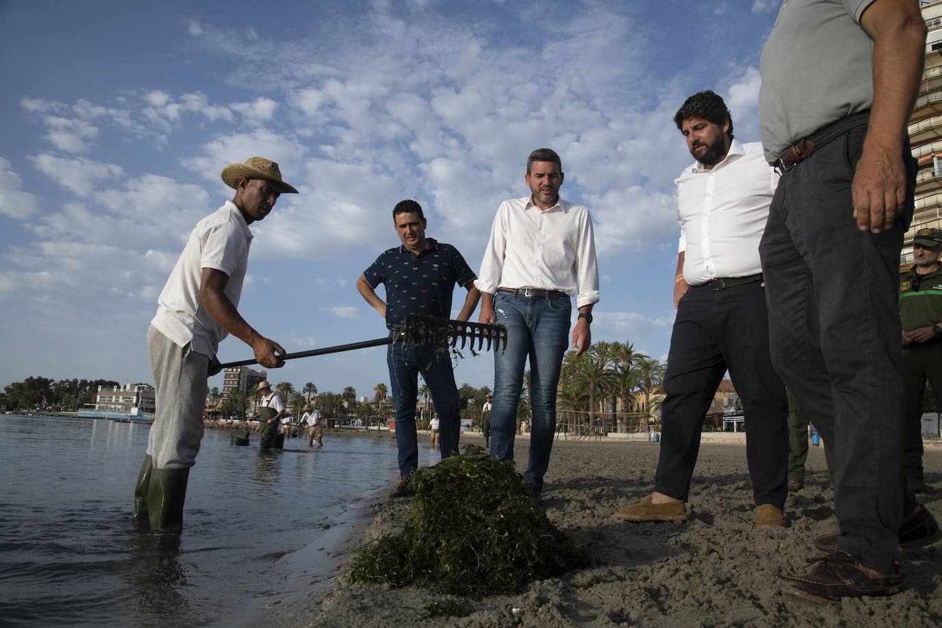 Fotos: El Mar Menor ha sido escenario del reencuentro del Consejo de Gobierno