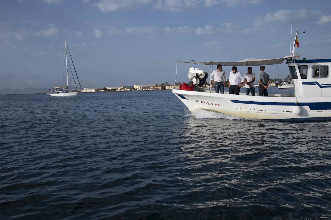 Fotos: El Mar Menor ha sido escenario del reencuentro del Consejo de Gobierno