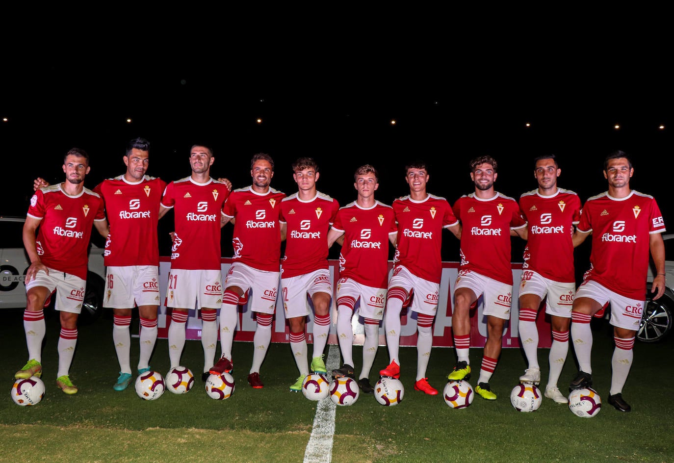 Fotos: Presentación de los fichajes del Real Murcia en el estadio Enrique Roca