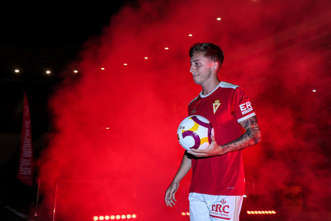 Fotos: Presentación de los fichajes del Real Murcia en el estadio Enrique Roca
