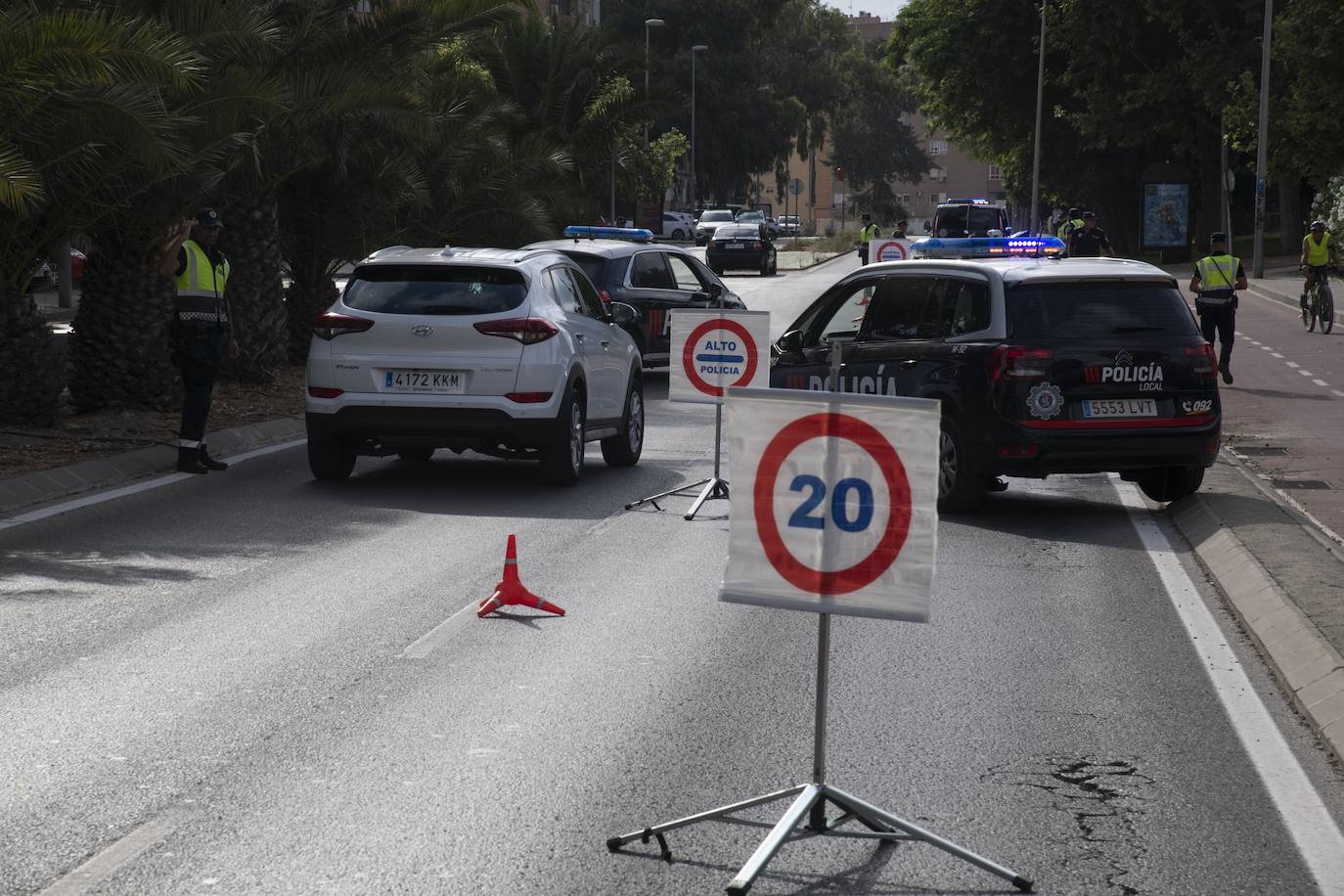 Fotos: Controles de alcohol y drogas en Cartagena, en imágenes
