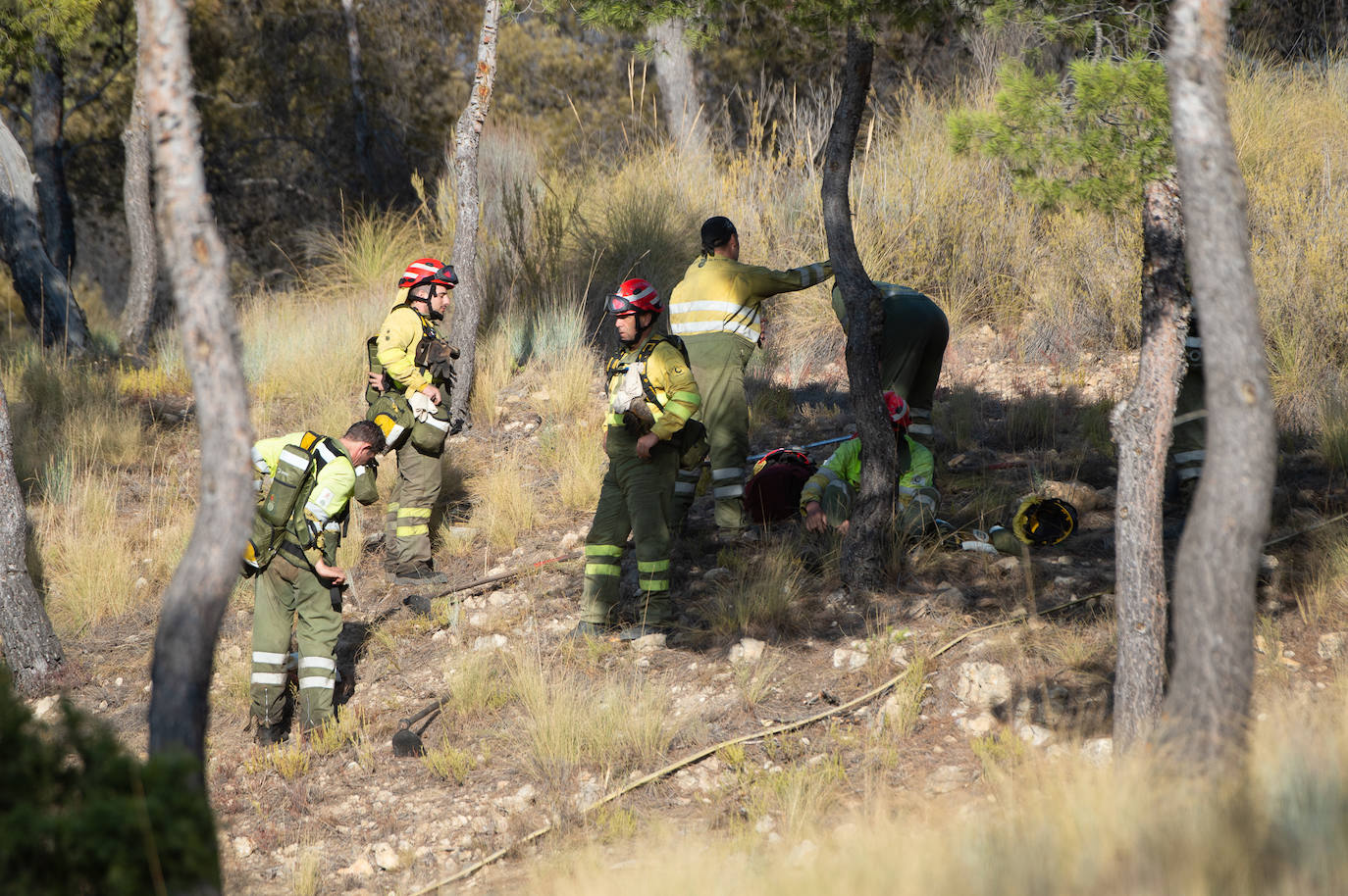Fotos: El incendio de Jumilla ha calcinado ya 400 hectáreas