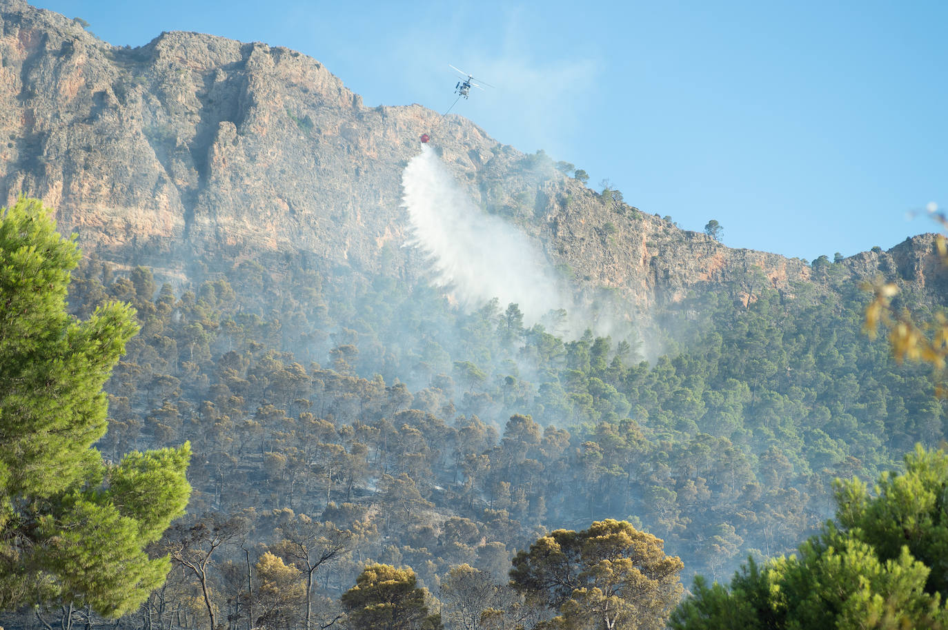 Fotos: El incendio de Jumilla ha calcinado ya 400 hectáreas