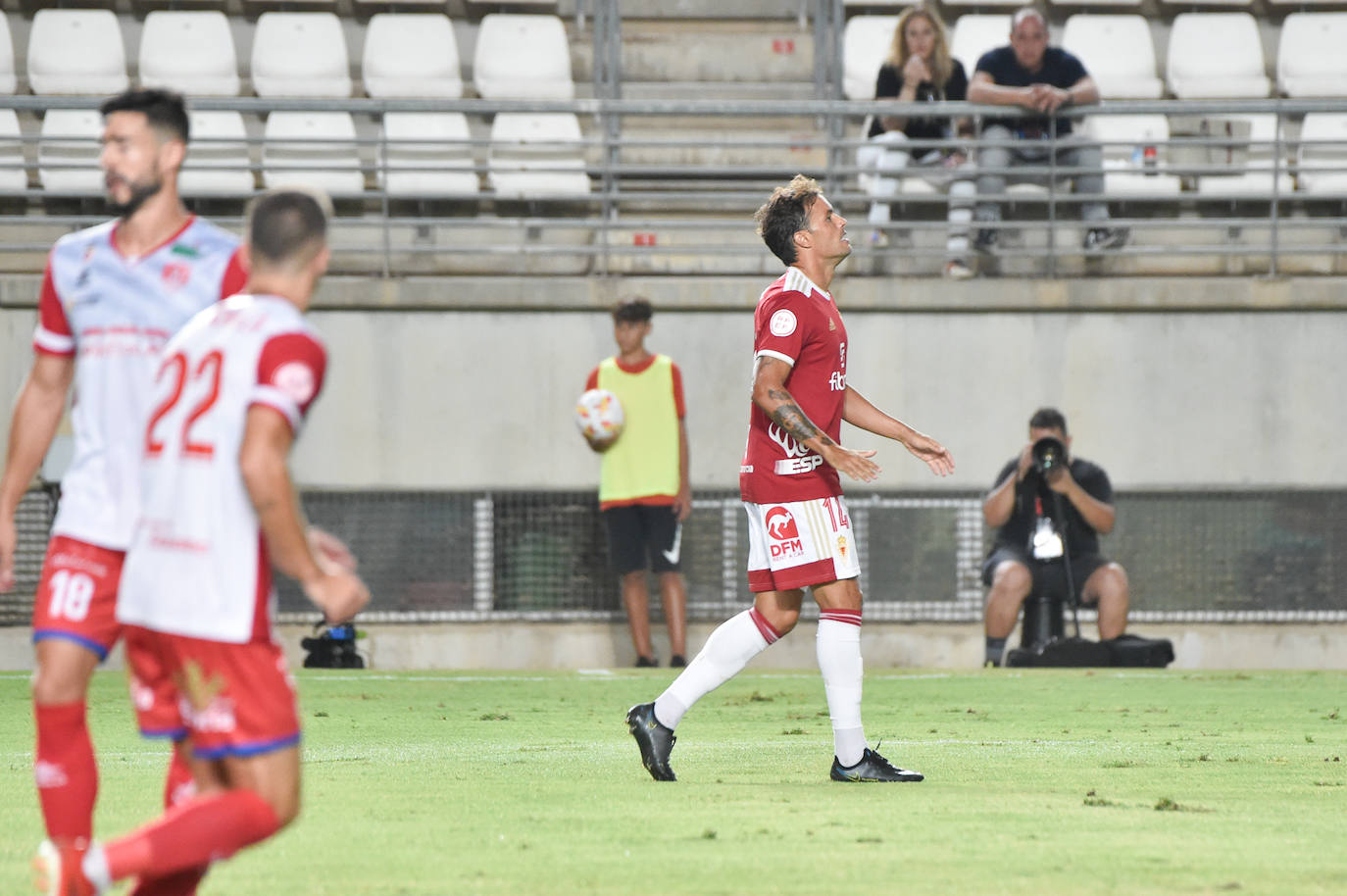 Fotos: El empate del Real Murcia frente al Calahorra, en imágenes
