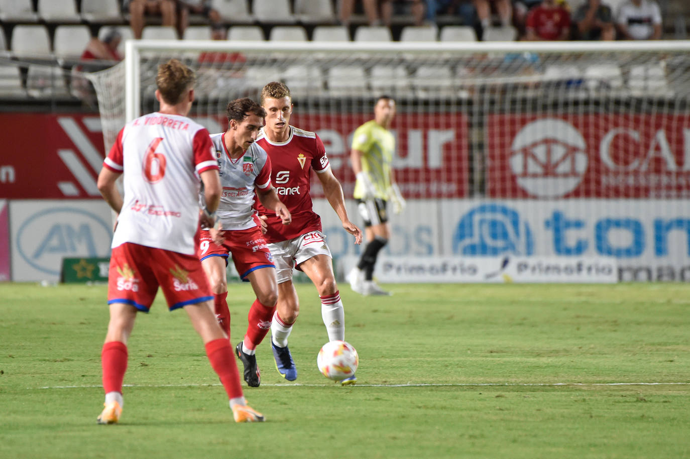 Fotos: El empate del Real Murcia frente al Calahorra, en imágenes
