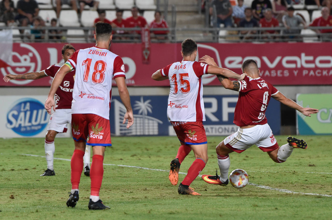 Fotos: El empate del Real Murcia frente al Calahorra, en imágenes
