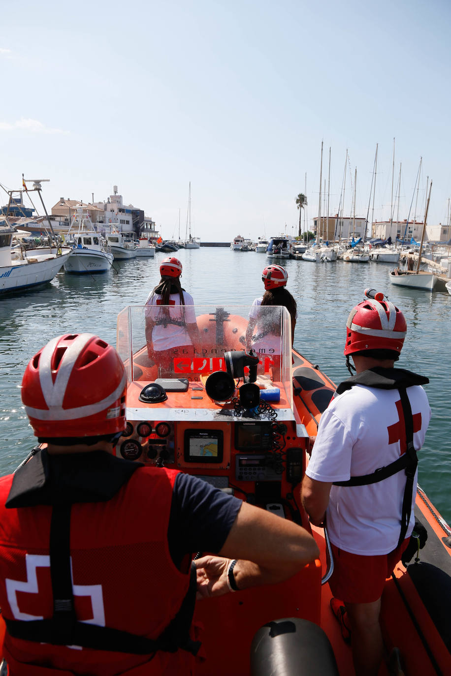 Fotos: Cruz Roja del Mar, 50 guardianes altruistas en la costa cartagenera