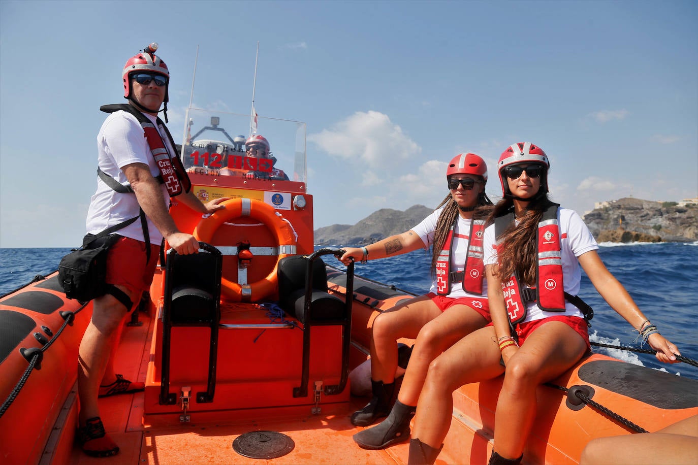 Fotos: Cruz Roja del Mar, 50 guardianes altruistas en la costa cartagenera