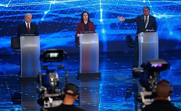 La corrupción centra el primer debate entre Bolsonaro y Lula