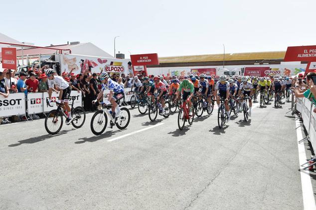 Fotos: La Región de Murcia despide a Alejandro Valverde en La Vuelta, en imágenes