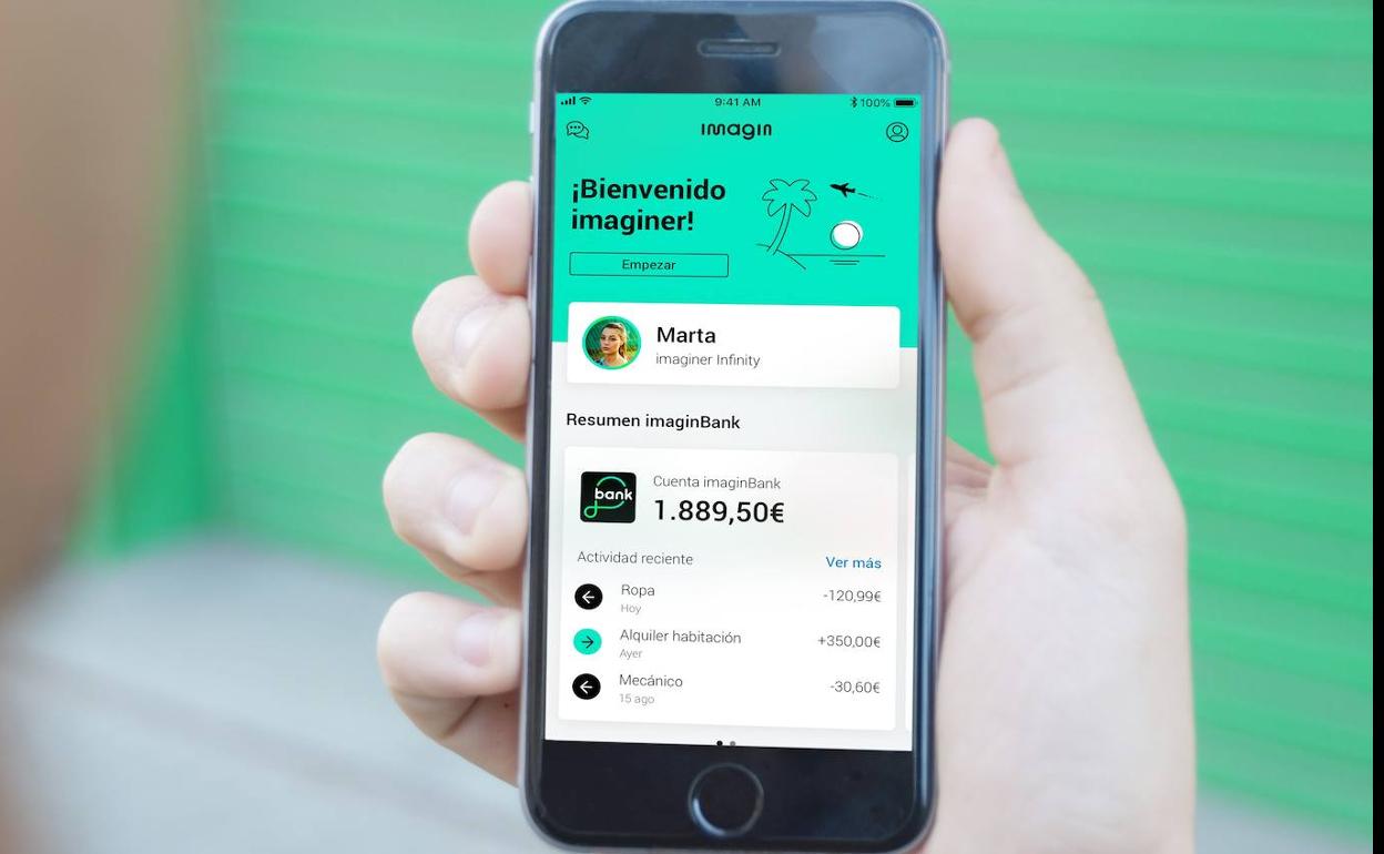 Imagen de la 'app' de Imagin.