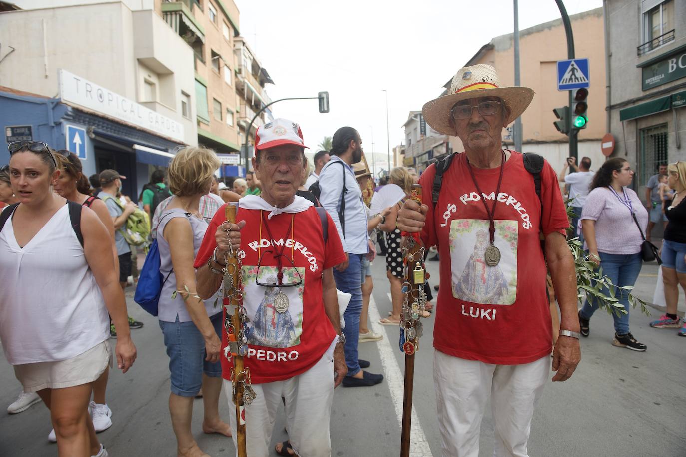 Fotos: La Virgen de la Fuensanta baja a Murcia dos años y medio después